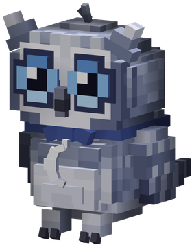 The Silver Owlet, the Silver pet